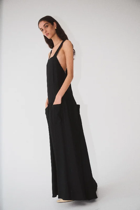 Women's Evening Wear for Special Occasions ATHENA cross back linen dress