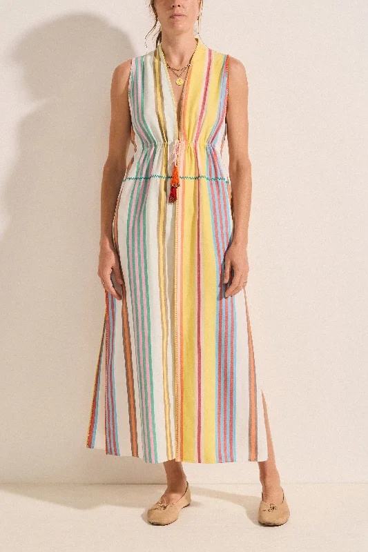 Step Ahead, Lead The Trend Babylon Heraklion Stripe Dress