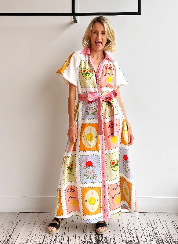 Chic Wardrobe Essentials Marla Dress - Siesta Tile