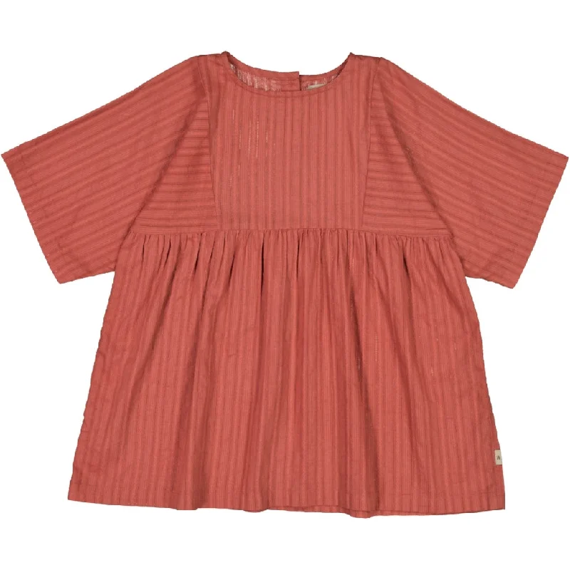 Weekend Markdown Madness Dress Oline - dark terracotta