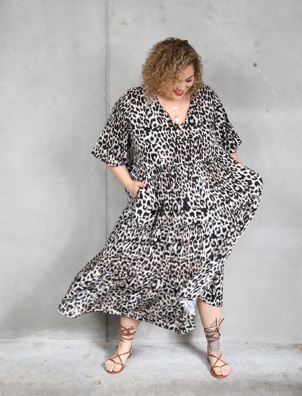 Women's Apparel And Garments Florence Dress Short Sleeve - Jungle