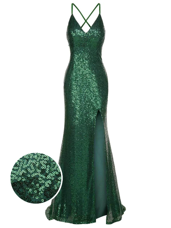 Fashion Sale Live Now – Upgrade Your Style For Less 1920s V-Neck Side Slit Sequined Sling Dress Fashion Sale Live Now – Upgrade Your Style For Less 1920s V-Neck Side Slit Sequined Sling Dress