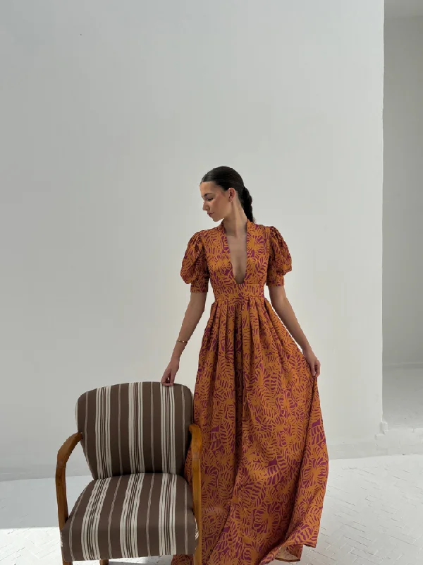 Special Offers, Don't Miss Alexia’s dress Orange & Fuchsia