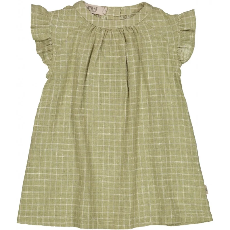 Women's Stylish Professional Garments Dress Annabell - green check
