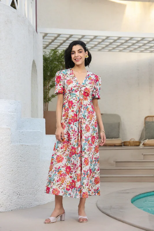 Trendy Street Style Attire Azalea Cotton Sundress