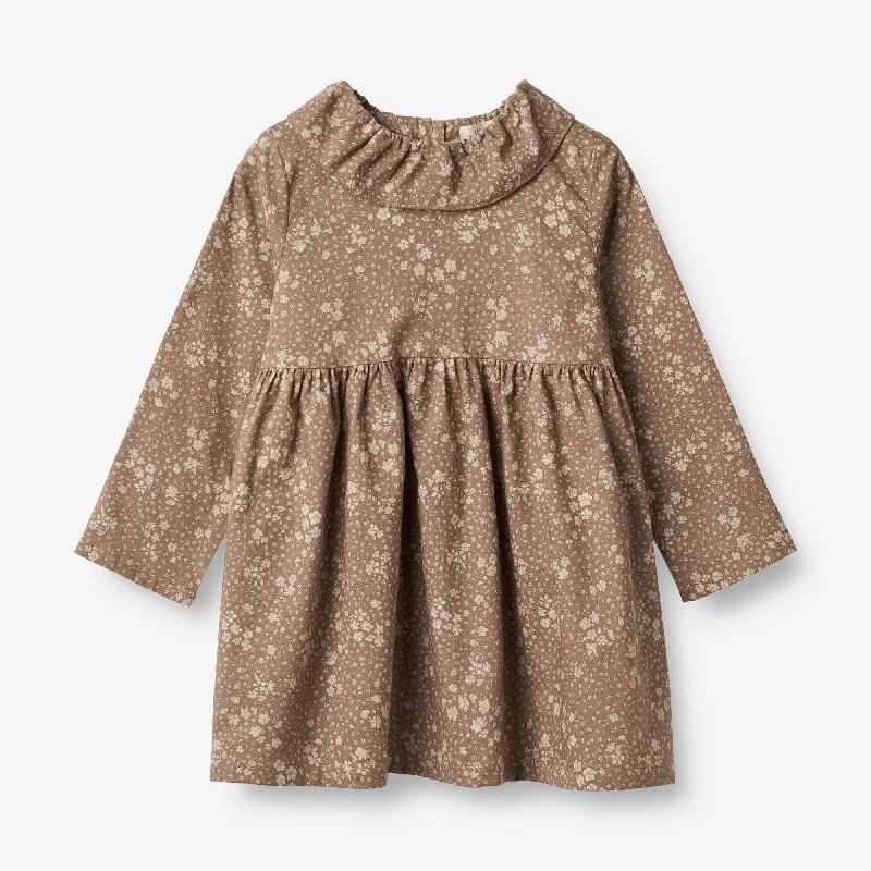 Special Sale – Don't Miss Out Dress Violetta - cocoa brown flowers