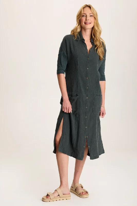 Evening Elegance Hogues Plush Gauze Duster/Dress