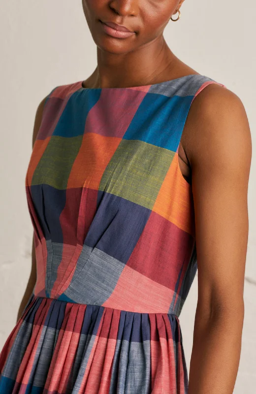 Evening Looks Abigail Festival Plaid Dress Long