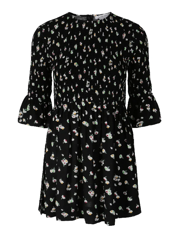 Trendy Street Style Clothing Paola Dress - Daisy Print