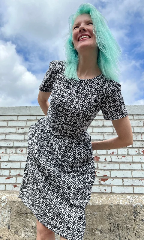 Flash Sales Today Buttonquail Dress - Quatrefoil