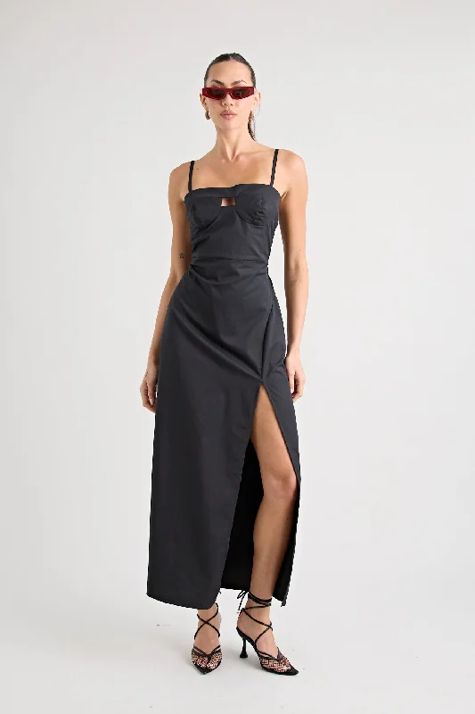 Women's Functional Outdoor Garments LE BOOM BOOM DRESS | BLACK