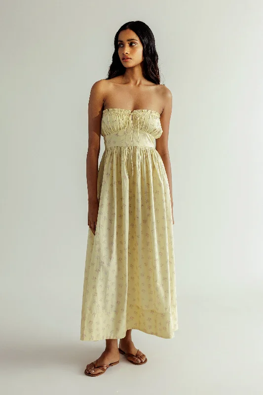 From Casual To Classy Brooklyn Dress - Butter Yellow