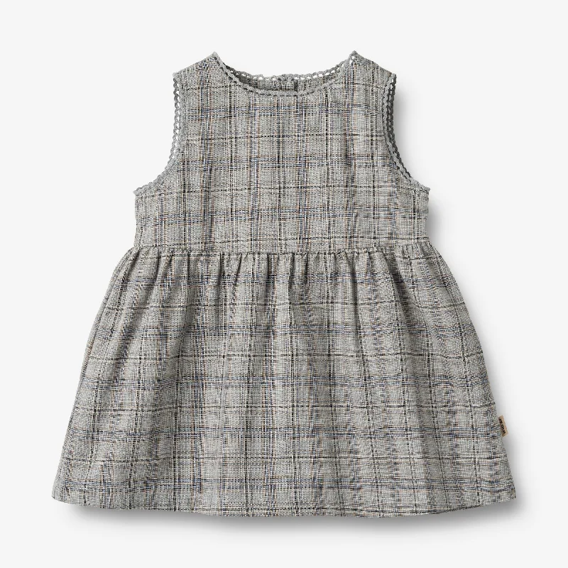 Limited-Stock Women's Clothing Clearance – Shop Now Dress Kirsten - cloudy blue check