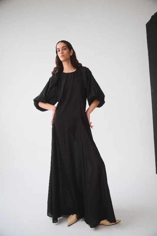 Casual Wear Inverted Pleat Dress
