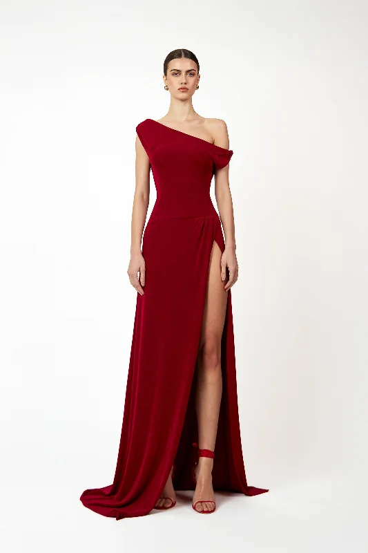 Effortless Comfort KAMAYA DRESS - RED