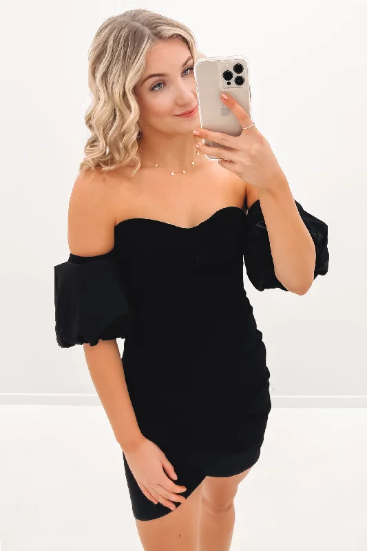 Charming Everyday Clothing For Women Deene Dress Black
