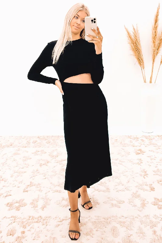 Stylish Savings Arma Dress Black