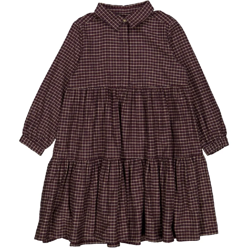 Limited-Stock Sale – Stylish Outfits At Lower Prices Dress Felucca - midnight blue check