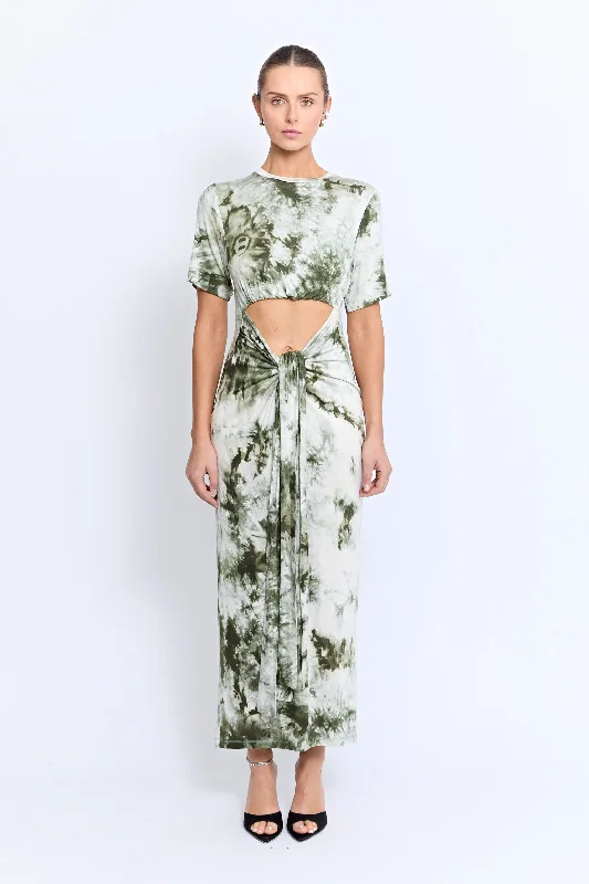 Women's Evening Wear KAMI DRESS | EARTH TIE DYE