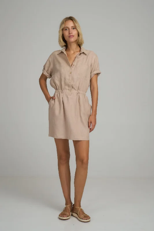 Women's Clothing Sale Online Marine Dress - Sirocco Pink