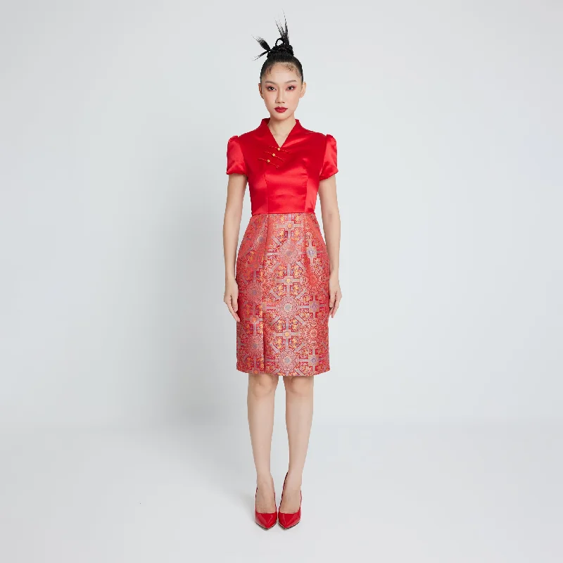 Flash Discount Jin Ming Songket Dress