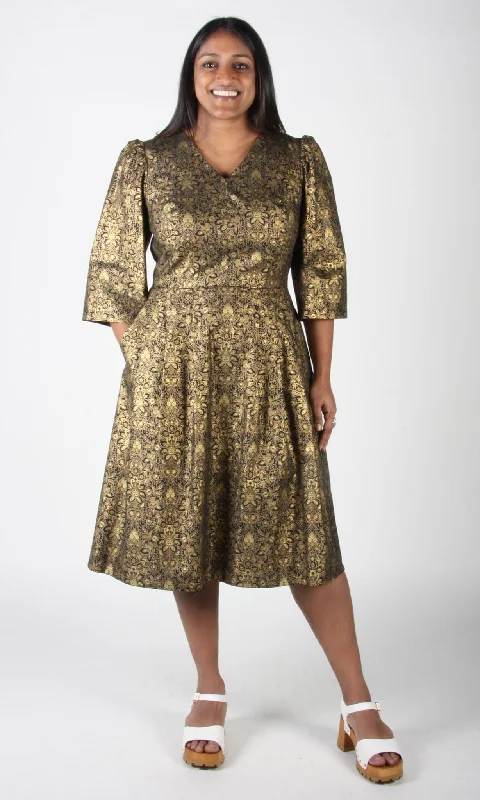 Huge Price Cut Chestnut Bunting Dress - Gravure