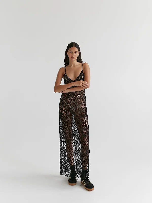 Clothes For Women French Lace Slip Dress