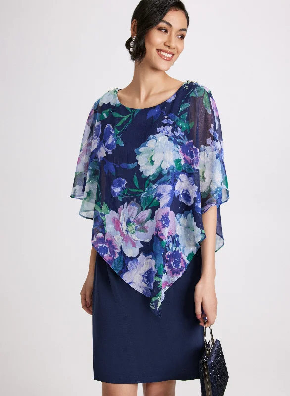 Cool Prices Chiffon & Jersey Dress