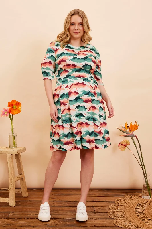 Shop Stylish Fashion At Unbeatable Prices Now Meredith Sunset Mountain Dress
