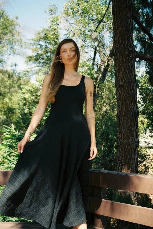 Unbeatable Prices Reign Dress - Raven Plaid