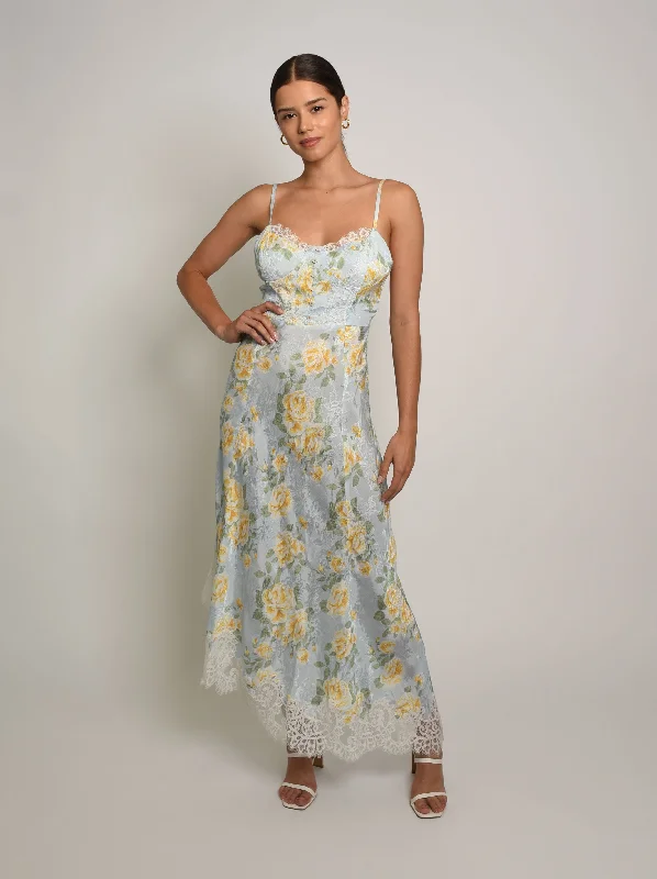 Women's Fashion Hotspots Alaina Asymmetrical Lace Dress