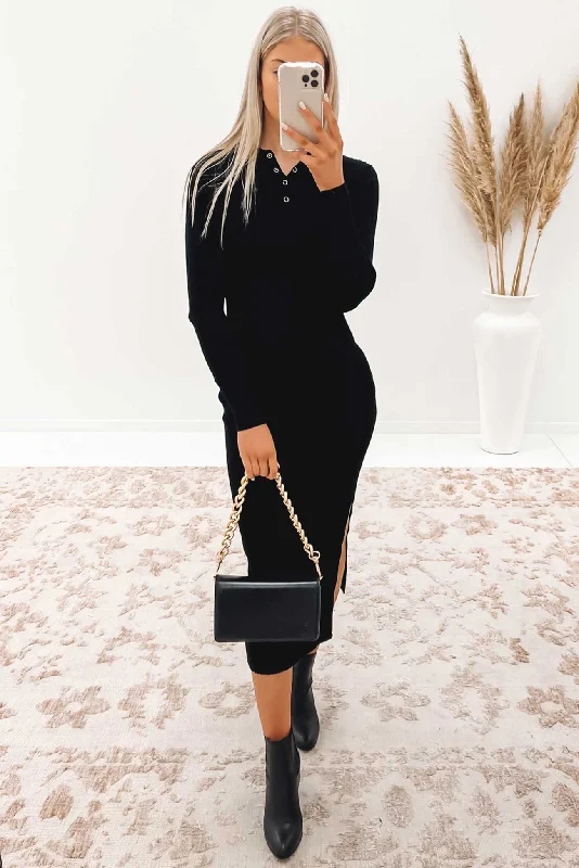 Street Chic Discounts Vixen Dress Black