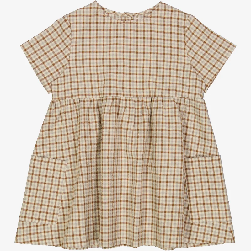 Best-Sellers Dress Ayse - golden dove check