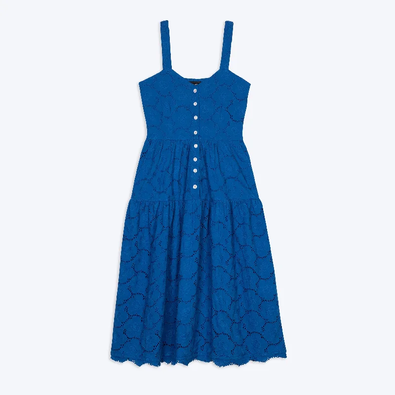 Casual Chic Lowie Cobalt Broderie Josephine Dress