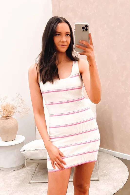 Massive Savings Jolie Dress Bright Pink