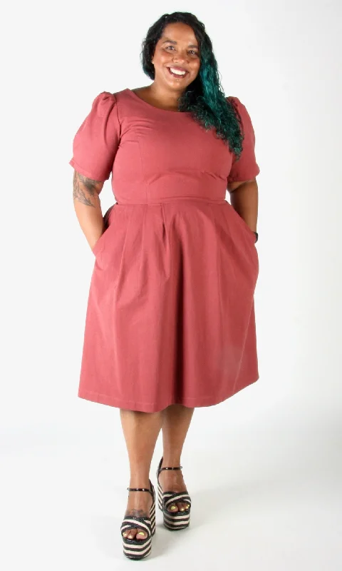 Online Boutiques Affordable Crag Martin Dress - Rosewood