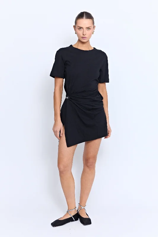 Clearance Event ESSO TWIST DRESS | BLACK