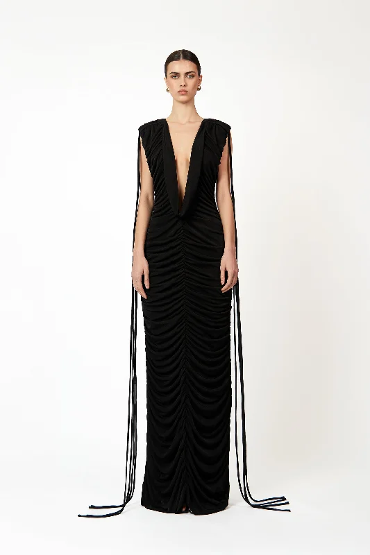 Refined Look KAELI DRESS - BLACK