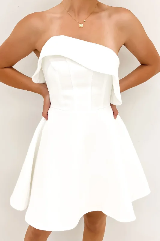 Effortless Sophistication Maelle Dress Ivory