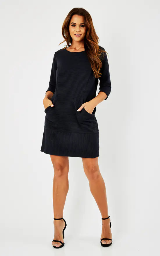 Upgrade Your Wardrobe For Less Blue 'Freya' Pocket Dress