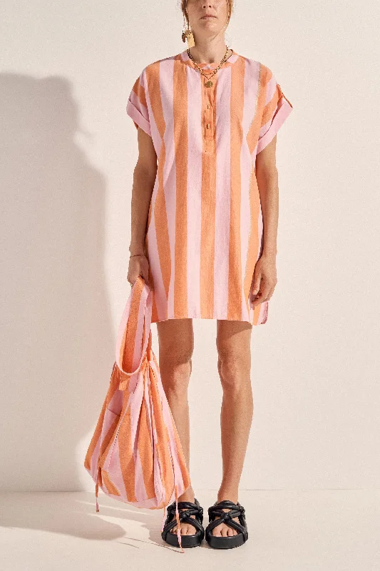 Business Casual Outfits Athena Xora Stripe Tunic Dress