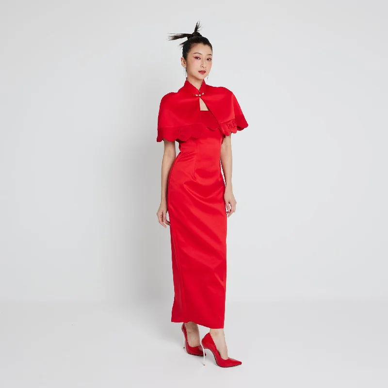 Sales Clothes Ke Rou Scallop Tube Dress