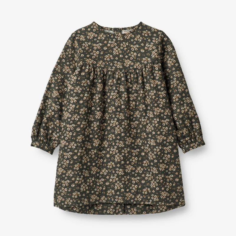 Classic Fashion, Modern Discounts Dress Fenja - black coal flowers