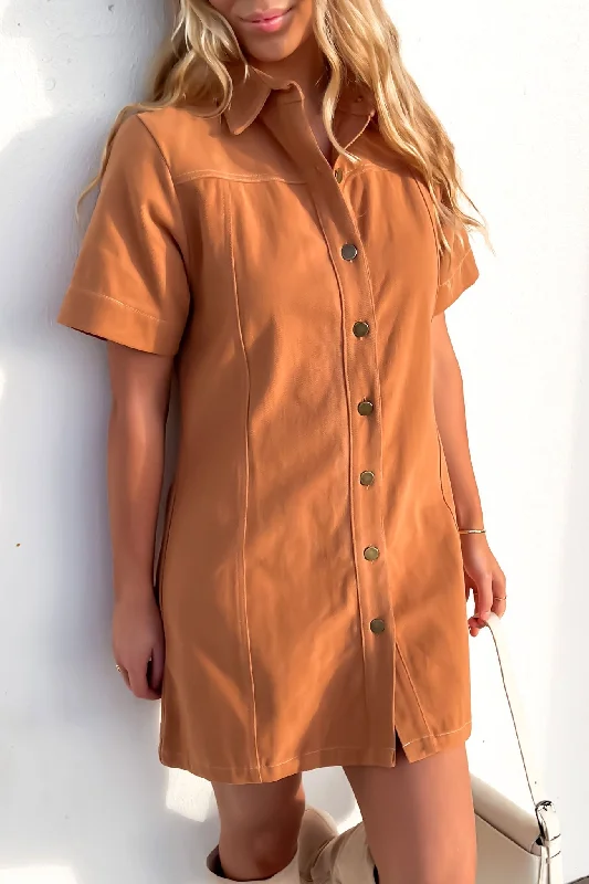 Special Occasion Wear Hallie Dress Toffee