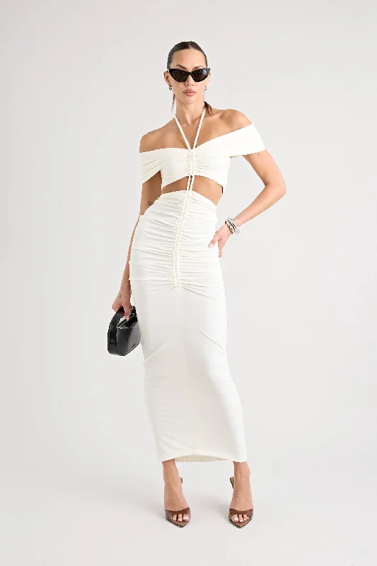 Chic Clothing For Women ANGELLO DRESS | POWDER
