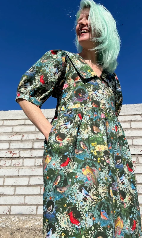 Dreamy Aesthetic Fieldfare Dress - Aviary