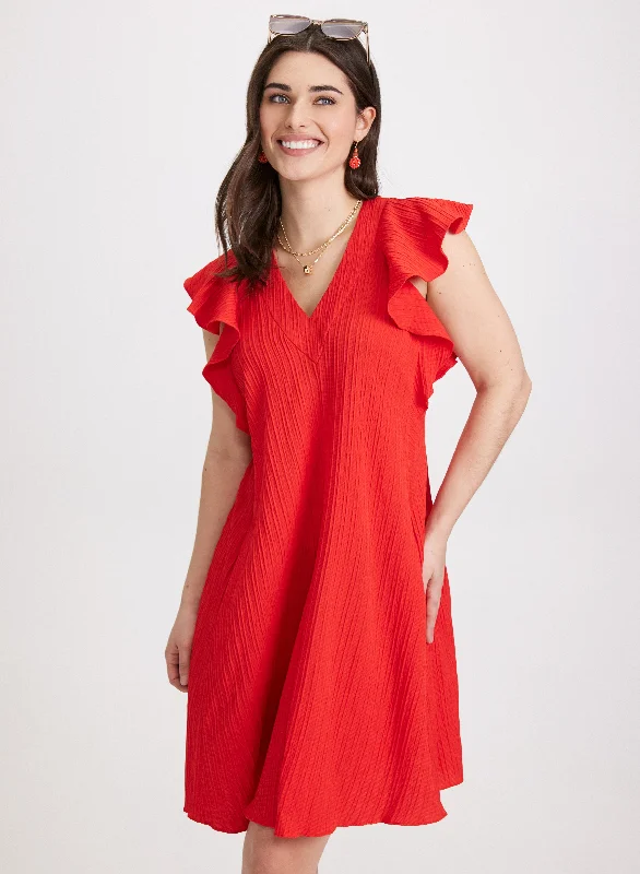 Fashion For Every Occasion A-Line Jacquard Dress