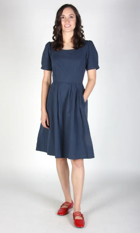 Online Impressions Boutique Crag Martin Dress - Navy