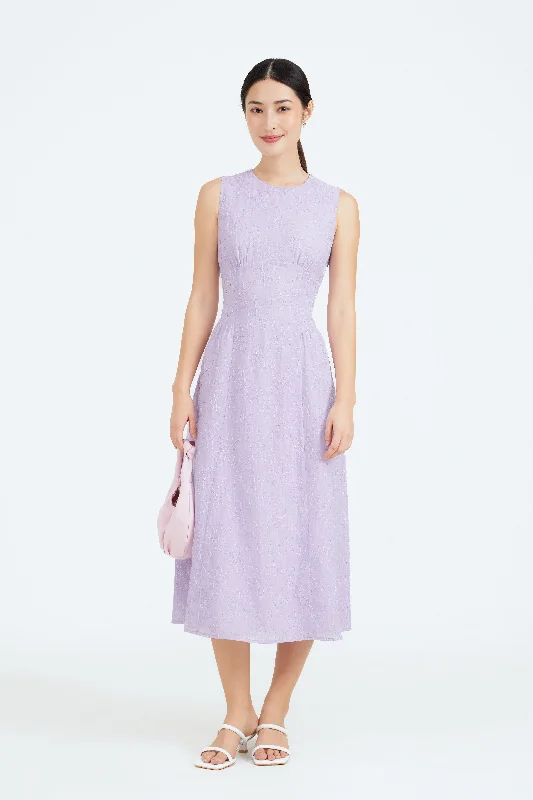 Embrace New Fashion Georgette Floral Embroidered Lace Dress