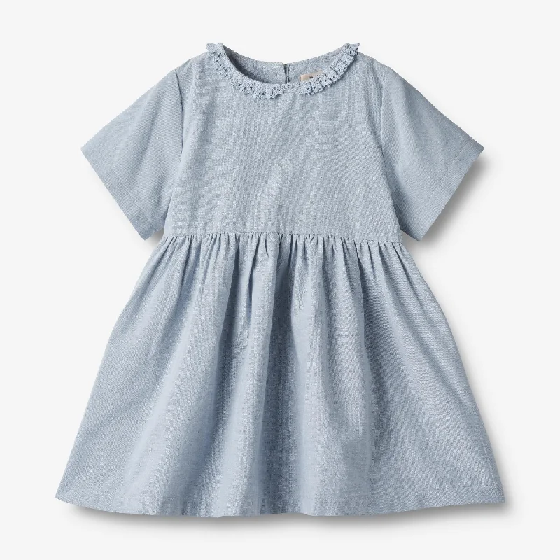 High-Fashion Women's Clothing Dress S/S Elma - blue waves